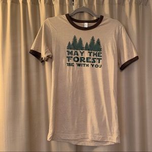 “May the Forest Be” with you t shirt Small